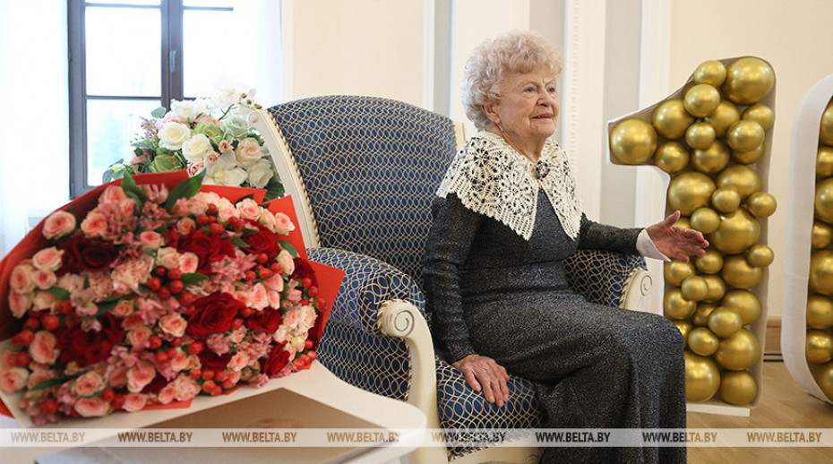 War veteran Valentina Baranova celebrates 100th birthday