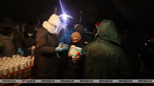 Лискович: за прошедшую неделю в ТЛЦ раздали более 70 т гуманитарной помощи