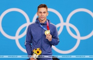 Белорусский батутист Иван Литвинович выиграл золото Олимпиады в Токио