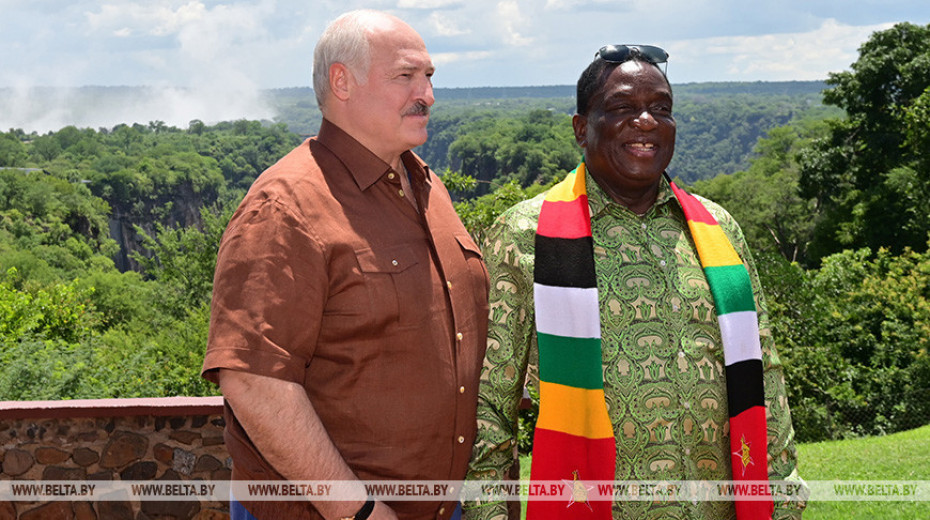 Завершился визит Лукашенко в Зимбабве