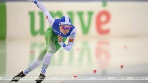 Женская сборная Беларуси выиграла бронзу ЧЕ по конькобежному спорту